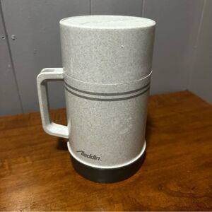 Rare Vintage Aladdin Thermos pint .40 liter- Grey